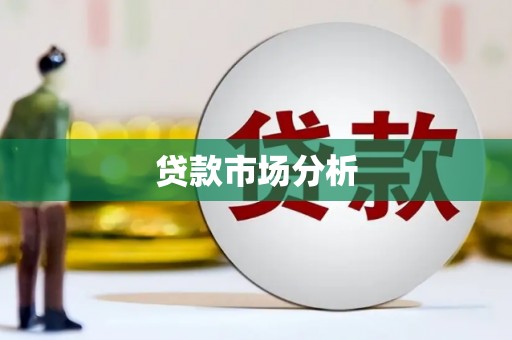 乌恰贷款市场分析