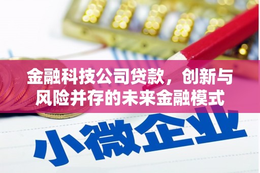 乌恰金融科技公司贷款，创新与风险并存的未来金融模式