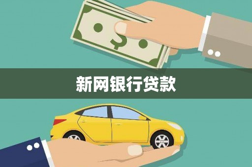 乌恰新网银行贷款