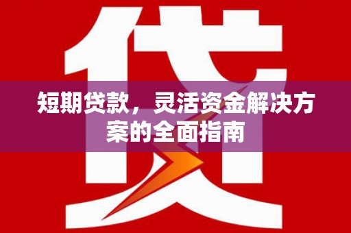 乌恰短期贷款，灵活资金解决方案的全面指南