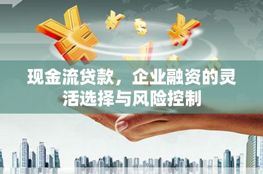 乌恰现金流贷款，企业融资的灵活选择与风险控制