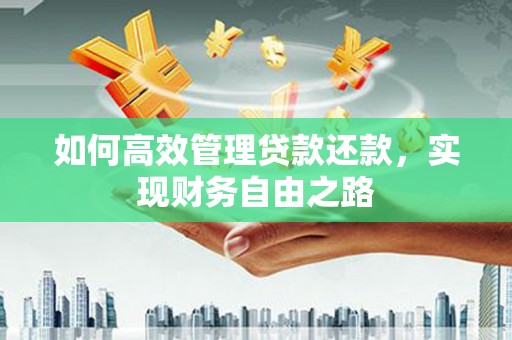 乌恰如何高效管理贷款还款，实现财务自由之路