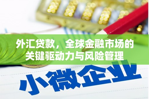 乌恰外汇贷款，全球金融市场的关键驱动力与风险管理