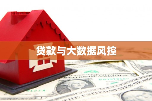 乌恰贷款与大数据风控