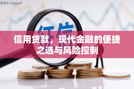 乌恰信用贷款，现代金融的便捷之选与风险控制