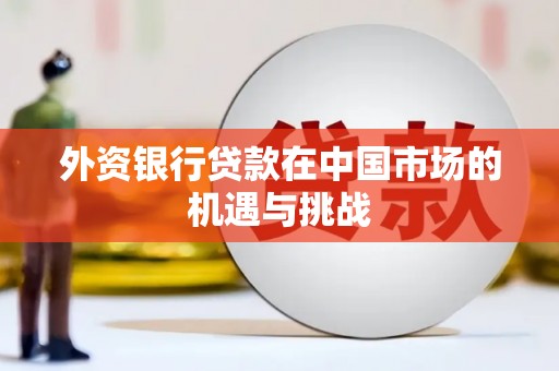 乌恰外资银行贷款在中国市场的机遇与挑战