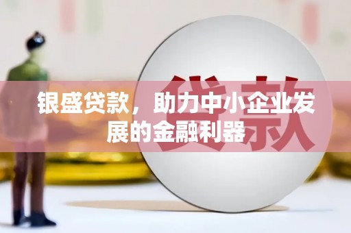 乌恰银盛贷款，助力中小企业发展的金融利器
