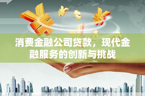 乌恰消费金融公司贷款，现代金融服务的创新与挑战