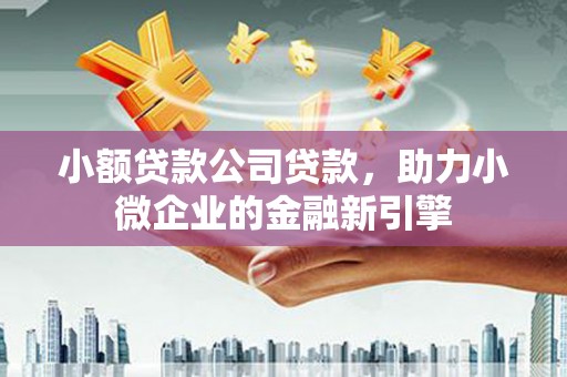 乌恰小额贷款公司贷款，助力小微企业的金融新引擎