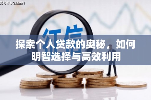 乌恰探索个人贷款的奥秘，如何明智选择与高效利用