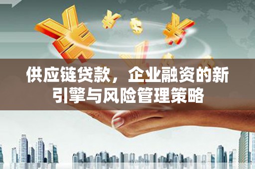 乌恰供应链贷款，企业融资的新引擎与风险管理策略