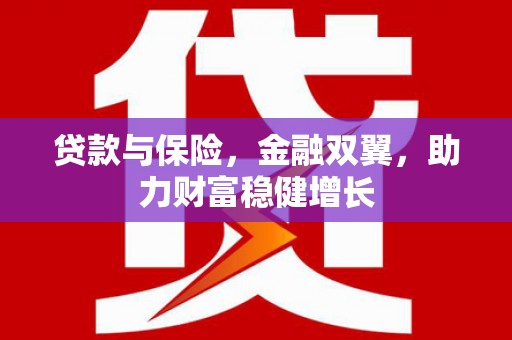 乌恰贷款与保险，金融双翼，助力财富稳健增长