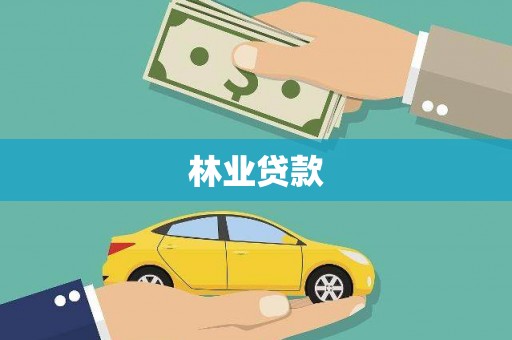 乌恰林业贷款