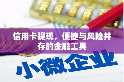 乌恰信用卡提现，便捷与风险并存的金融工具