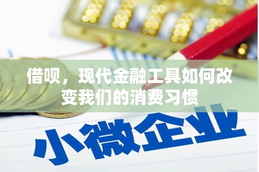 乌恰借呗，现代金融工具如何改变我们的消费习惯