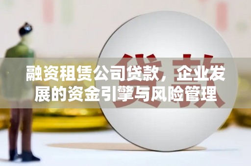 乌恰融资租赁公司贷款，企业发展的资金引擎与风险管理
