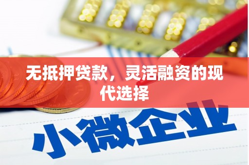 乌恰无抵押贷款，灵活融资的现代选择