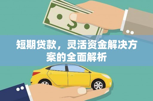 乌恰短期贷款，灵活资金解决方案的全面解析
