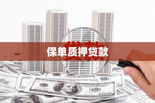 乌恰保单质押贷款