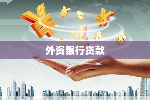 乌恰外资银行贷款