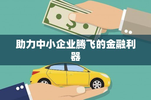 乌恰助力中小企业腾飞的金融利器