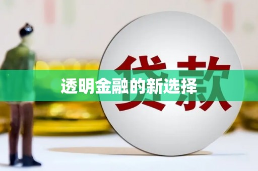 乌恰透明金融的新选择